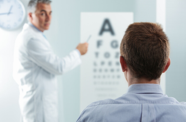 Vision month eye exam